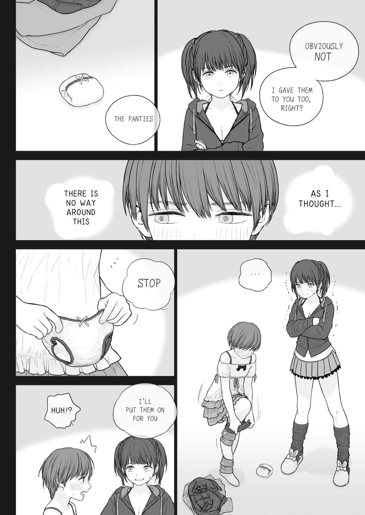 Hentai Manga Comic-The Big Sister that Hates to Lose-Read-5